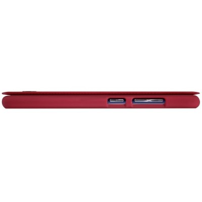 Prabangus „Nillkin“ Qin serijos raudonas odinis atverčiamas Asus Zenfone 3 5.5 (ZE552KL) dėklas - knygutė / Priedai.lt