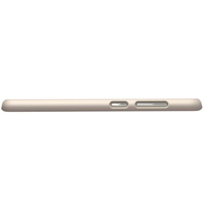 Asus Zenfone 3 5.2 (ZE520KL) Nillkin Frosted Shield auksinis plastikinis dėklas + apsauginė ekrano plėvelė / Priedai.lt