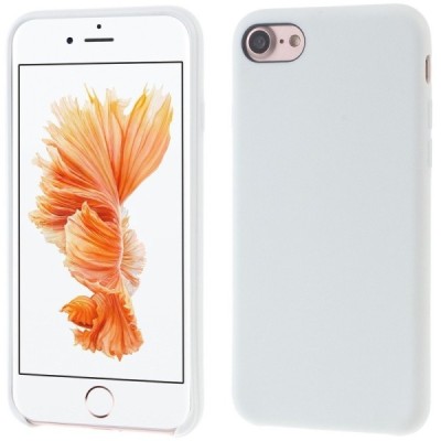 Apple iPhone 7 (iPhone 8) kieto silikono TPU baltas dėklas - nugarėlė / Priedai.lt