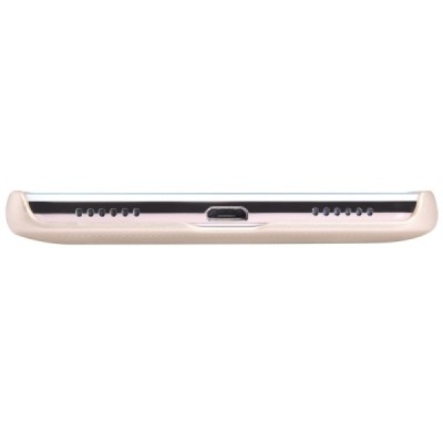 Nillkin Frosted Shield Huawei Y6 II 2 auksinis plastikinis dėklas + apsauginė ekrano plėvelė / Priedai.lt