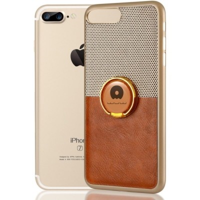 WUW Kickstand Apple iPhone 7 (iPhone 8) rudas plastikinis dėklas / Priedai.lt