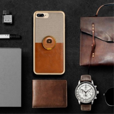 WUW Kickstand Apple iPhone 7 (iPhone 8) rudas plastikinis dėklas / Priedai.lt