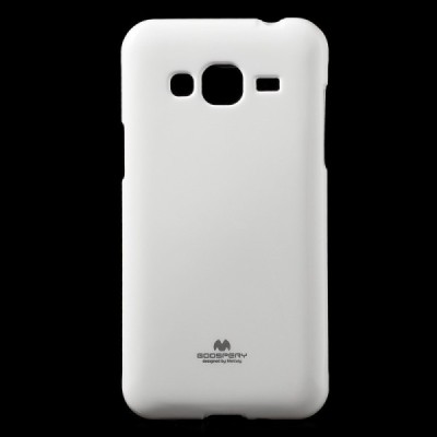 Samsung Galaxy J3 2016 (J310) baltas Mercury kieto silikono (TPU) dėklas / Priedai.lt