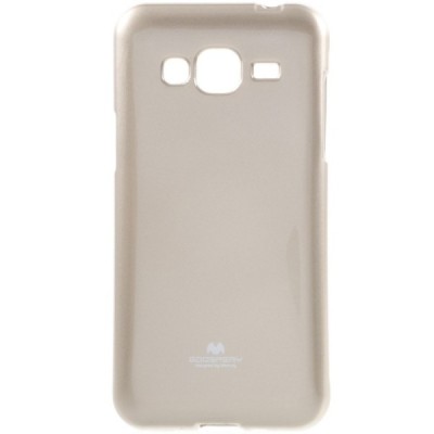 Samsung Galaxy J3 2016 (J310) auksinis Mercury kieto silikono (TPU) dėklas / Priedai.lt