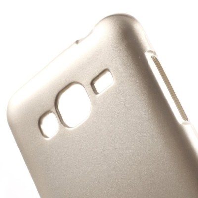 Samsung Galaxy J3 2016 (J310) auksinis Mercury kieto silikono (TPU) dėklas / Priedai.lt