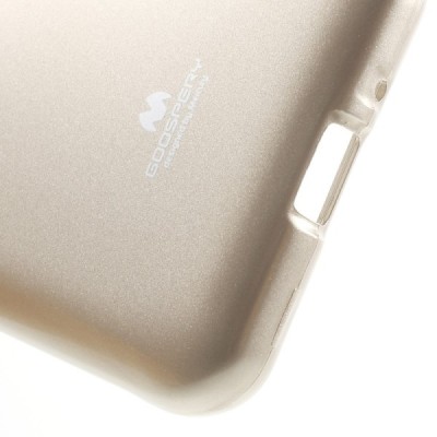 Samsung Galaxy J3 2016 (J310) auksinis Mercury kieto silikono (TPU) dėklas / Priedai.lt