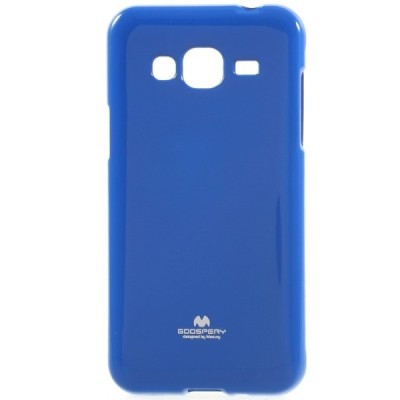 Samsung Galaxy J3 2016 (J310) tamsiai mėlynas Mercury kieto silikono (TPU) dėklas / Priedai.lt