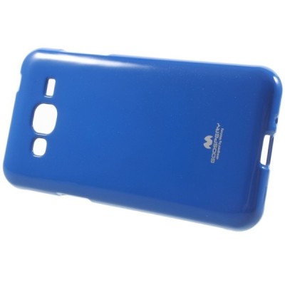 Samsung Galaxy J3 2016 (J310) tamsiai mėlynas Mercury kieto silikono (TPU) dėklas / Priedai.lt