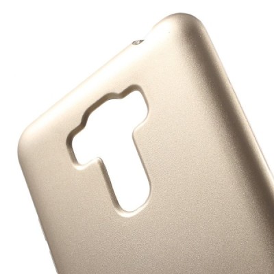 Asus Zenfone 3 Laser (ZC551KL) auksinis Mercury kieto silikono (TPU) dėklas / Priedai.lt