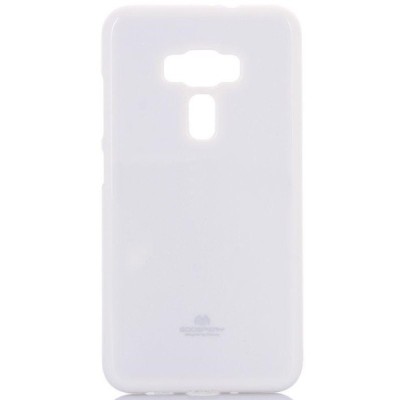 Asus Zenfone 3 5.5 (ZE552KL) baltas Mercury kieto silikono (TPU) dėklas / Priedai.lt