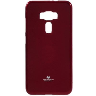 Asus Zenfone 3 5.5 (ZE552KL) raudonas Mercury kieto silikono (TPU) dėklas / Priedai.lt