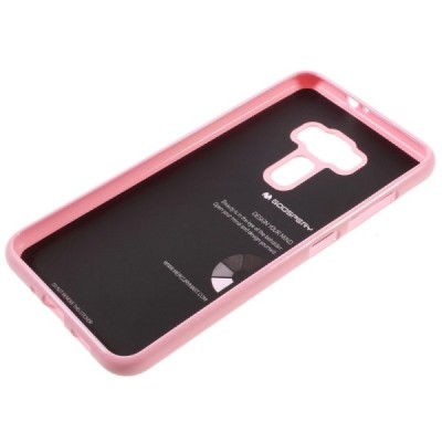 Asus Zenfone 3 5.5 (ZE552KL) šviesiai rožinis Mercury kieto silikono (TPU) dėklas / Priedai.lt