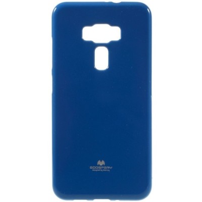 Asus Zenfone 3 5.5 (ZE552KL) tamsiai mėlynas Mercury kieto silikono (TPU) dėklas / Priedai.lt