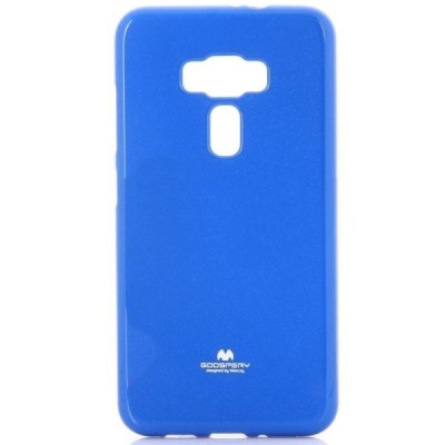 Asus Zenfone 3 5.5 (ZE552KL) tamsiai mėlynas Mercury kieto silikono (TPU) dėklas / Priedai.lt