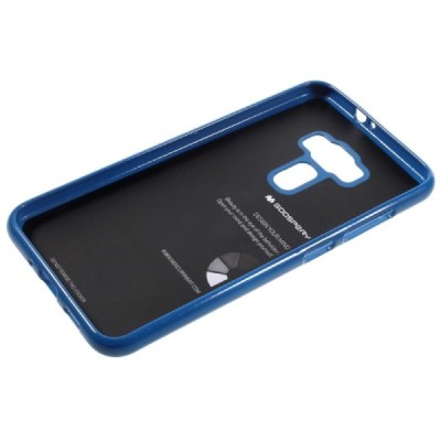 Asus Zenfone 3 5.5 (ZE552KL) tamsiai mėlynas Mercury kieto silikono (TPU) dėklas / Priedai.lt