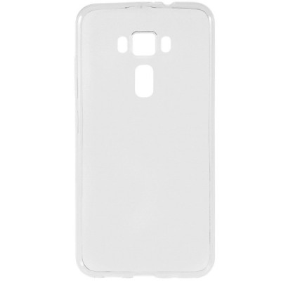 Asus Zenfone 3 5.5 (ZE552KL) skaidrus (permatomas) kieto silikono TPU ploniausias pasaulyje dėklas / Priedai.lt