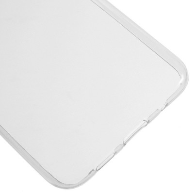Asus Zenfone 3 5.5 (ZE552KL) skaidrus (permatomas) kieto silikono TPU ploniausias pasaulyje dėklas / Priedai.lt