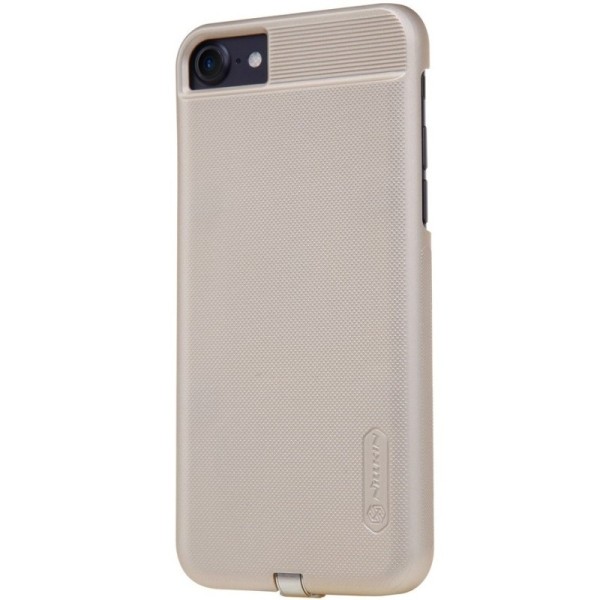 „Nillkin“ Magic Wireless dėklas su belaidžio įkrovimo funkcija - auksinis (iPhone 7 / 8 / SE 2020 / SE 2022)