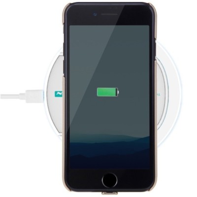 „Nillkin“ Magic Wireless Apple iPhone 7 (iPhone 8) auksinis plastikinis dėklas / Priedai.lt