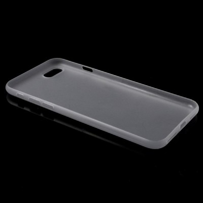 Ploniausias pasaulyje plastikinis skaidrus Apple iPhone 7 (iPhone 8) baltas dėklas - nugarėlė / Priedai.lt