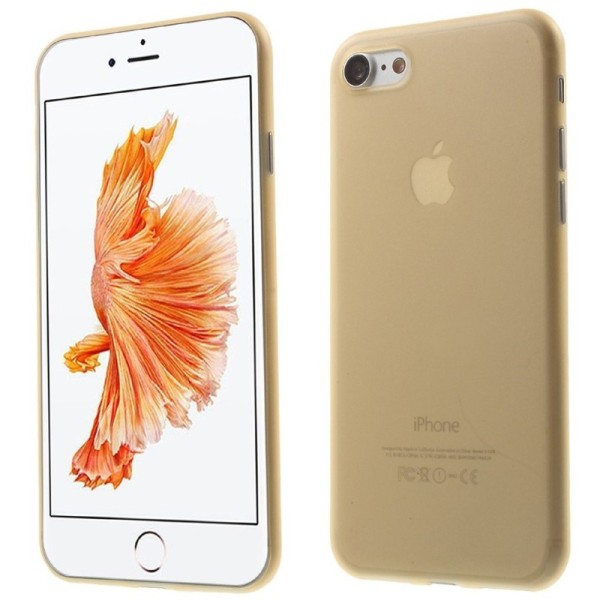 Ploniausias plastikinis dėklas - šviesiai rudas (iPhone 7 / 8 / SE 2020 / SE 2022)