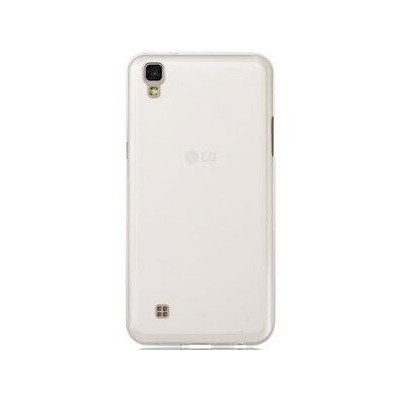LG X Power (K220DS) skaidrus (permatomas) kieto silikono TPU ploniausias pasaulyje bespalvis dėklas / Priedai.lt