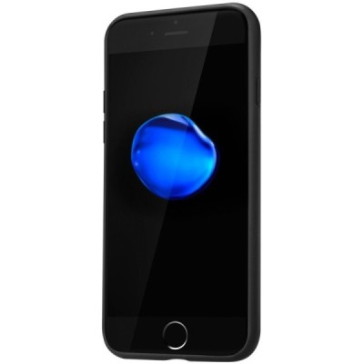 Apple iPhone 7 Plus (iPhone 8 Plus) Nillkin Lensen prabangus sidabrinis dėklas (dėkliukas) / Priedai.lt