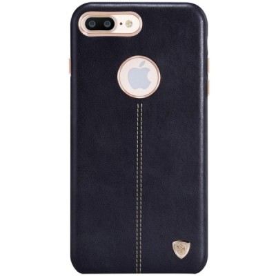 „Nillkin“ Englon Apple iPhone 7 Plus (iPhone 8 Plus) juodas odinis dėklas - nugarėlė / Priedai.lt