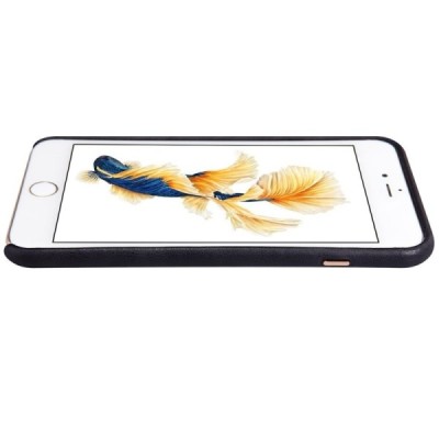 „Nillkin“ Englon Apple iPhone 7 Plus (iPhone 8 Plus) juodas odinis dėklas - nugarėlė / Priedai.lt