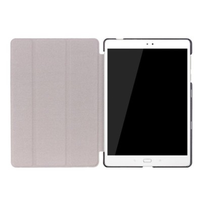 Asus ZenPad 3S 10 (Z500M) atverčiamas raudonas odinis dėklas - knygutė / Priedai.lt