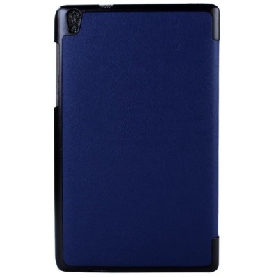 Lenovo Tab S8-50 atverčiamas mėlynas odinis dėklas (sulankstomas) / Priedai.lt