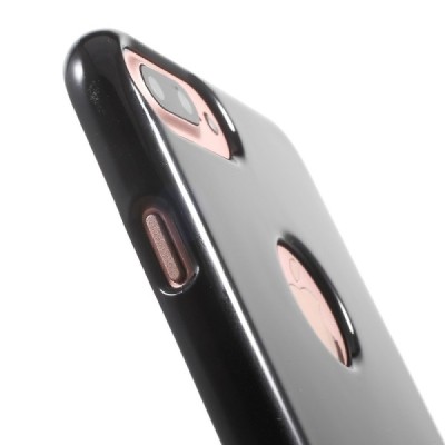 Apple iPhone 7 Plus (iPhone 8 Plus) Mercury juodas kieto silikono TPU dėklas - nugarėlė / Priedai.lt