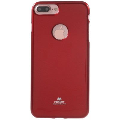 Apple iPhone 7 Plus (iPhone 8 Plus) Mercury raudonas kieto silikono TPU dėklas - nugarėlė / Priedai.lt