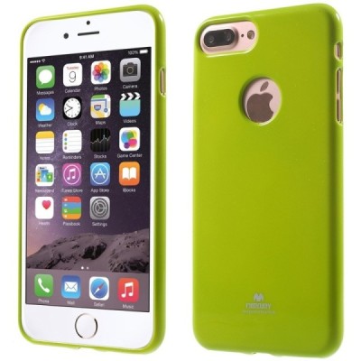 Apple iPhone 7 Plus (iPhone 8 Plus) Mercury žalias kieto silikono TPU dėklas - nugarėlė / Priedai.lt