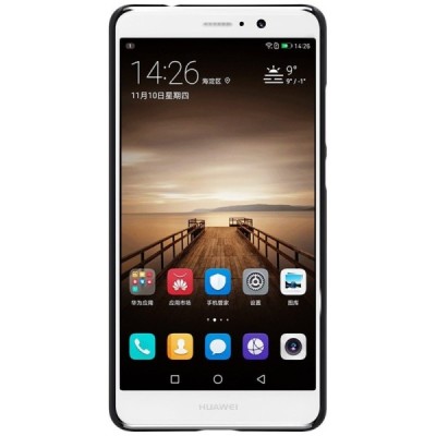 Huawei Mate 9 Nillkin Frosted Shield juodas plastikinis dėklas / Priedai.lt