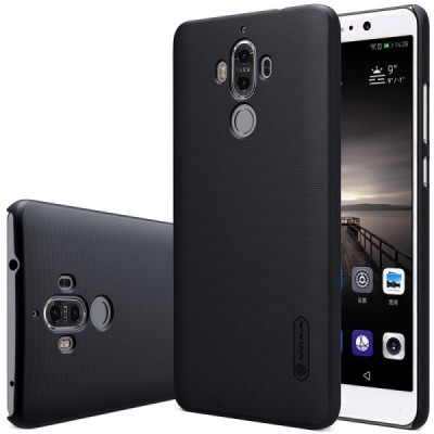 Huawei Mate 9 Nillkin Frosted Shield juodas plastikinis dėklas / Priedai.lt