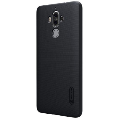 Huawei Mate 9 Nillkin Frosted Shield juodas plastikinis dėklas / Priedai.lt