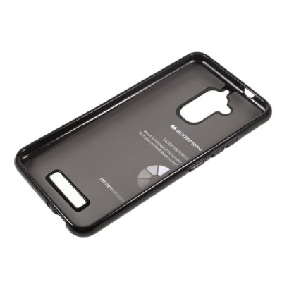 Asus Zenfone 3 Max (ZC520TL) juodas Mercury kieto silikono (TPU) dėklas / Priedai.lt