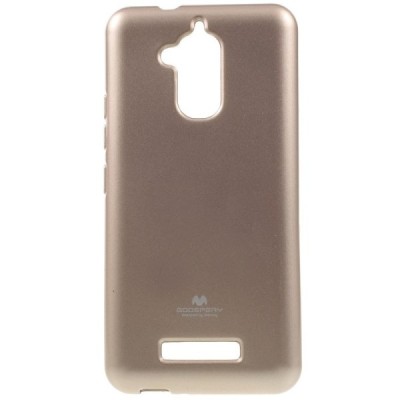 Asus Zenfone 3 Max (ZC520TL) auksinis Mercury kieto silikono (TPU) dėklas / Priedai.lt