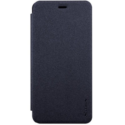 Asus Zenfone 3 Max (ZC520TL) pilkas odinis atverčiamas Nillkin Sparkle dėklas - knygutė / Priedai.lt