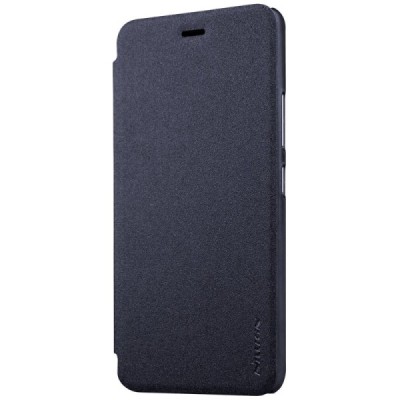 Asus Zenfone 3 Max (ZC520TL) pilkas odinis atverčiamas Nillkin Sparkle dėklas - knygutė / Priedai.lt