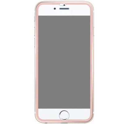 Apple iPhone 7 ir Apple iPhone 8 „Calans“ 9H Tempered Glass sustiprintos apsaugos rožinis pilnai dengiantis apsauginis ekrano st