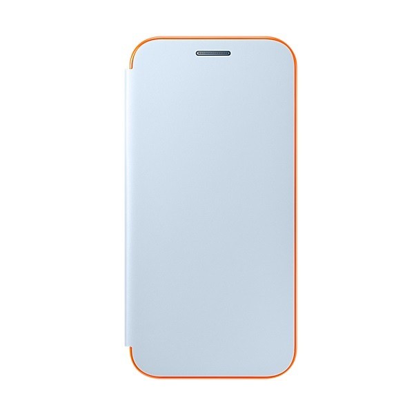 „Samsung“ Neon Flip Cover atverčiamas dėklas - šviesiai mėlynas (Galaxy A3 2017)