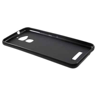 Asus Zenfone 3 Max (ZC520TL) kieto silikono TPU juodas dėklas - nugarėlė / Priedai.lt