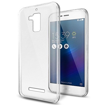 Asus Zenfone 3 Max (ZC520TL) skaidrus (permatomas) kieto silikono TPU ploniausias pasaulyje dėklas / Priedai.lt