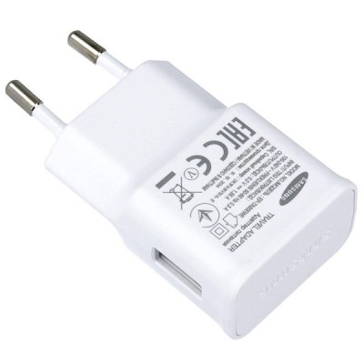 Originalus „Samsung“ baltas kelioninis (sieninis) įkroviklis EP-TA50EWE (1.55 A) | Priedai.lt