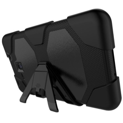 Samsung Galaxy Tab A 7.0 2016 (T280, T285) sustiprintos apsaugos dėklas - juodas - nugarėlė / Priedai.lt