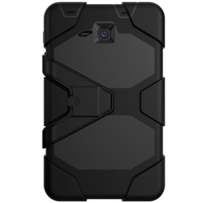 Samsung Galaxy Tab A 7.0 2016 (T280, T285) sustiprintos apsaugos dėklas - juodas - nugarėlė / Priedai.lt