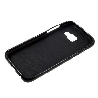 Samsung Galaxy A5 2017 (A520) kieto silikono TPU juodas dėklas - nugarėlė / Priedai.lt