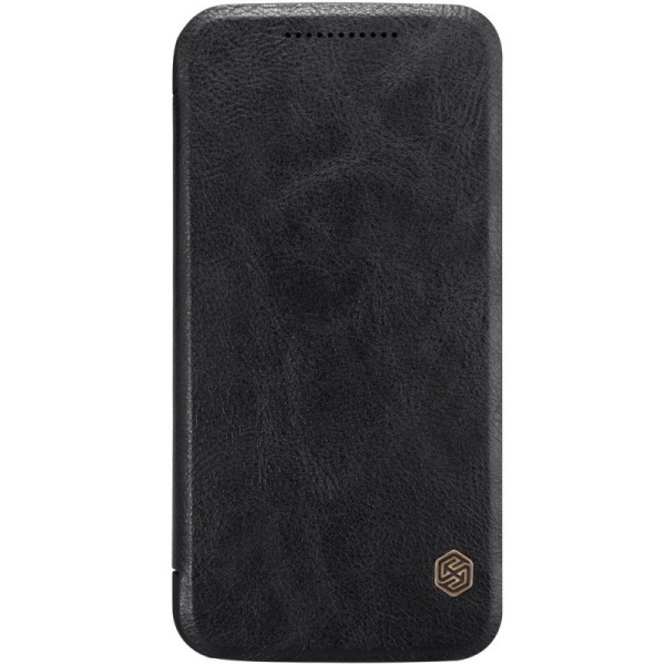 „Nillkin“ Qin atverčiamas dėklas - juodas (Moto G4 / Moto G4 Plus)